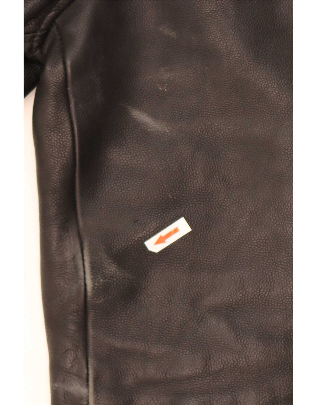 Jachetă de motociclist din piele pentru bărbați de epocă UK 36 Small Black
