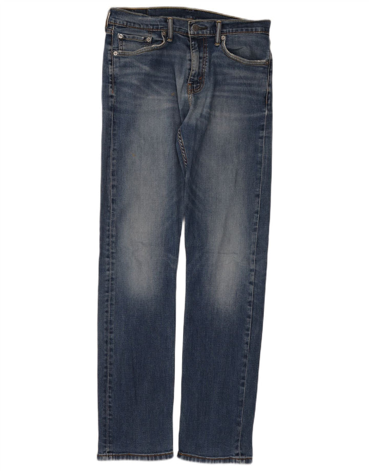 Blugi drepti pentru bărbați Levi's W31 L34 Bumbac albastru