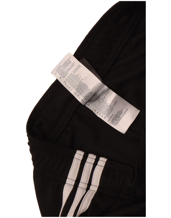 Pantaloni de trening Adidas baieti 13-14 ani poliester negru