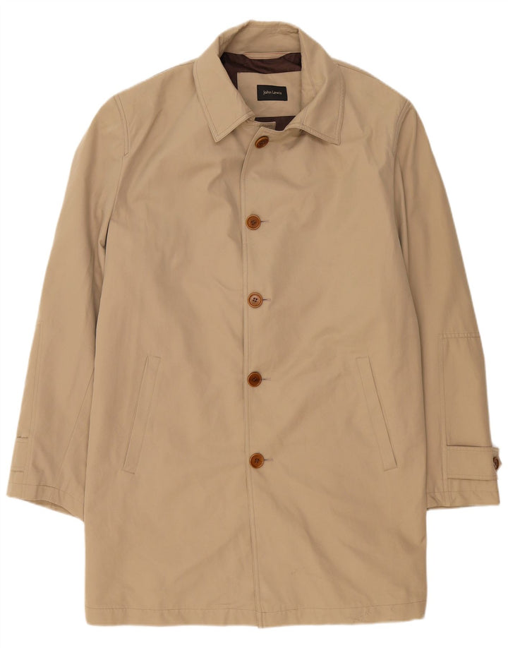 Palton pentru bărbați John Lewis IT 54 2XL bumbac bej