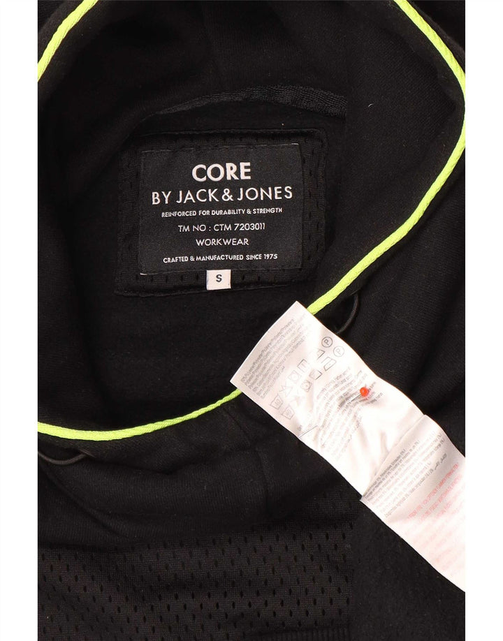 Pulover Jack & Jones pentru bărbați, bumbac mic, negru