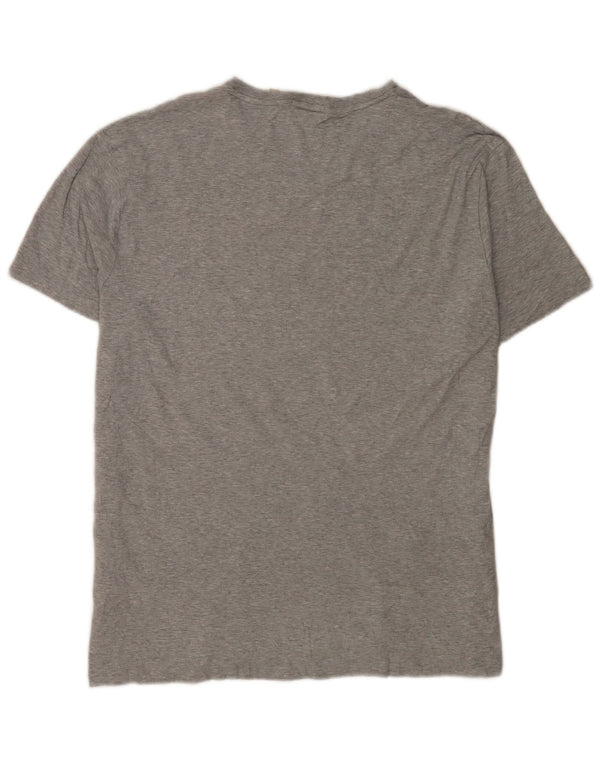 Tricou Polo Ralph Lauren pentru bărbați, personalizat, slim Fit, 2XL, bumbac gri cu pete