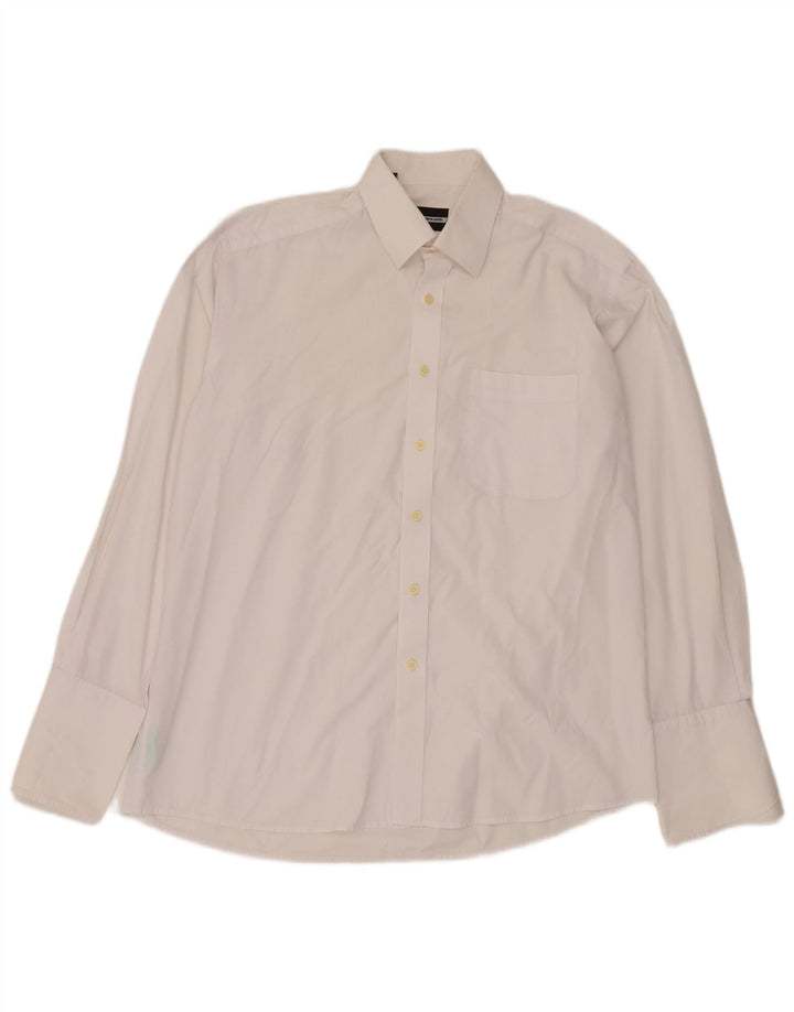 Cămașă formală pentru bărbați Pierre Cardin Mărimea 46 41 Bumbac alb mare