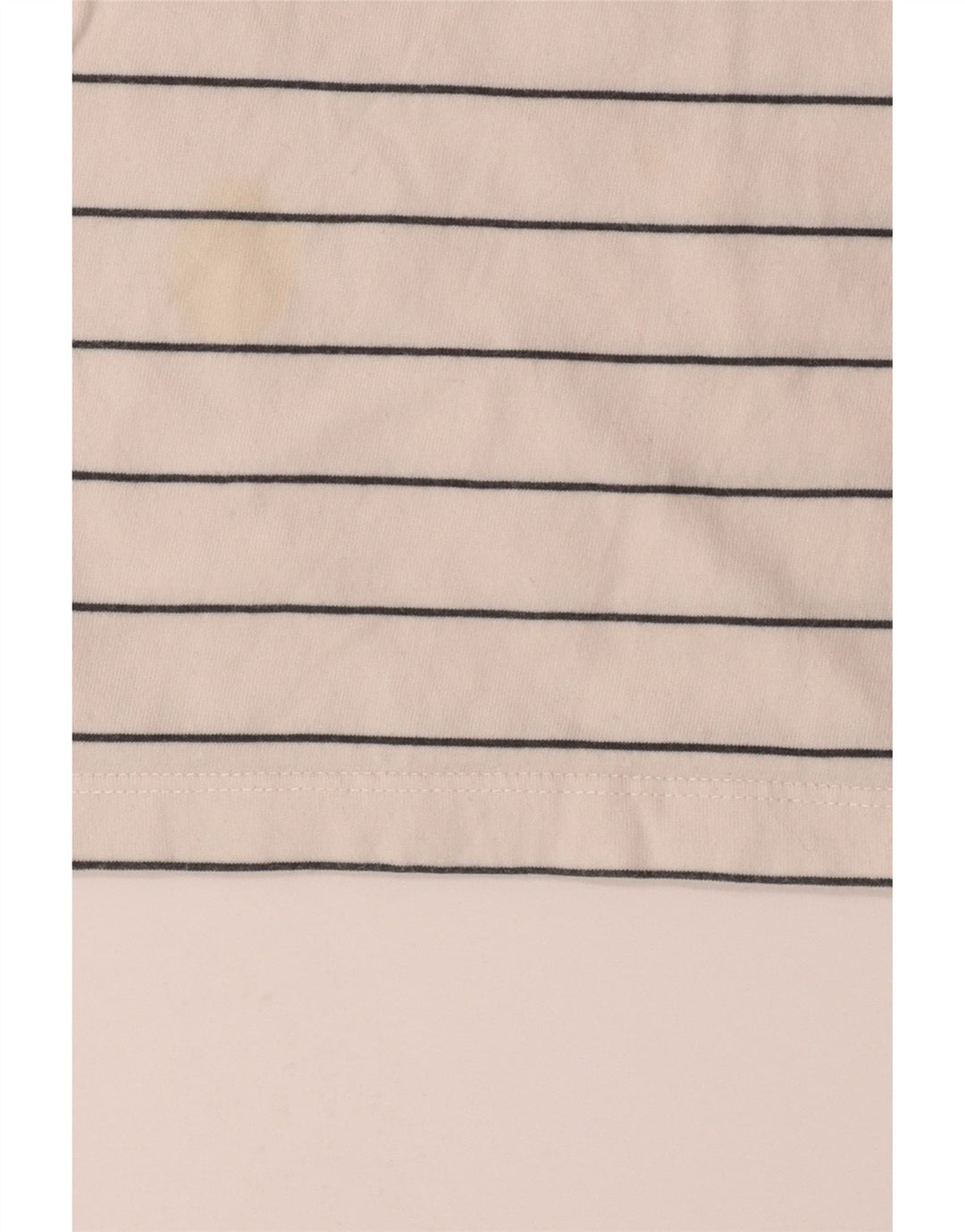 LEVI'S Mens T-Shirt Top XS White Striped Cotton Vintage Levi's and Second-Hand Levi's from Messina Hembry 