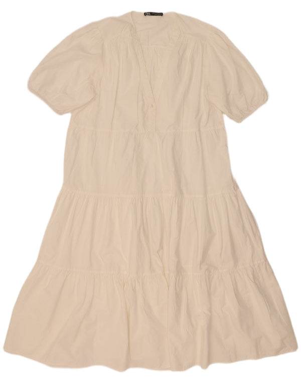 Rochie pentru femei Zara UK 14 Medium White