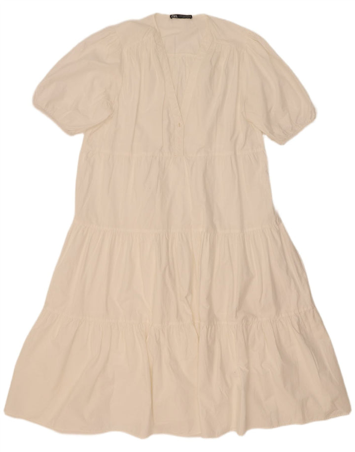 Rochie pentru femei Zara UK 14 Medium White