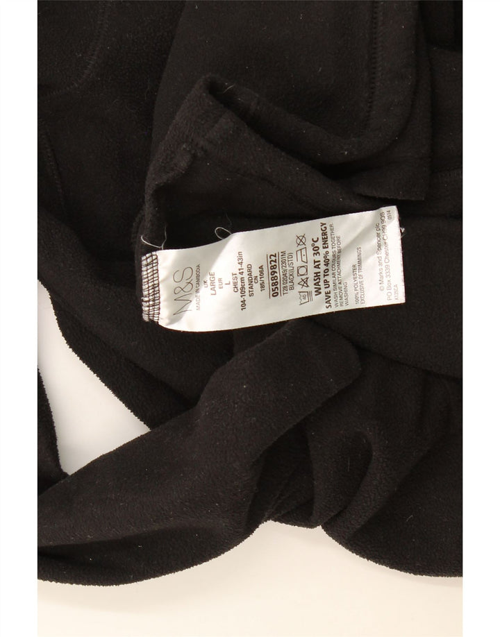 Jachetă pentru bărbați Marks & Spencer din lână UK 40, mare, negru, poliester