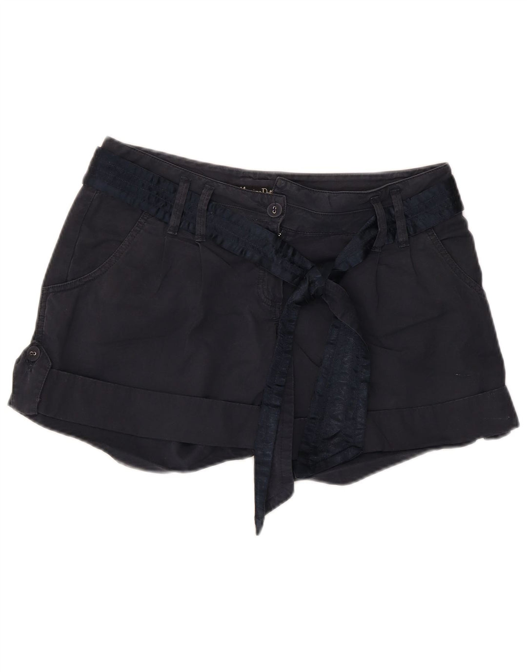 Pantaloni scurti chino Massimo Dutti pentru femei EU 40 Medium W30 Bumbac bleumarin