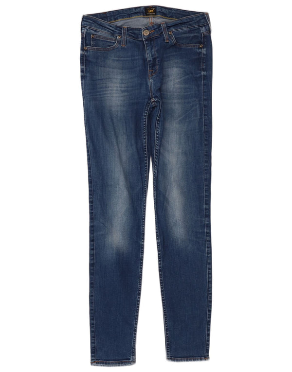 Blugi skinny Lee Scarlett pentru femei W30 L30 bumbac albastru