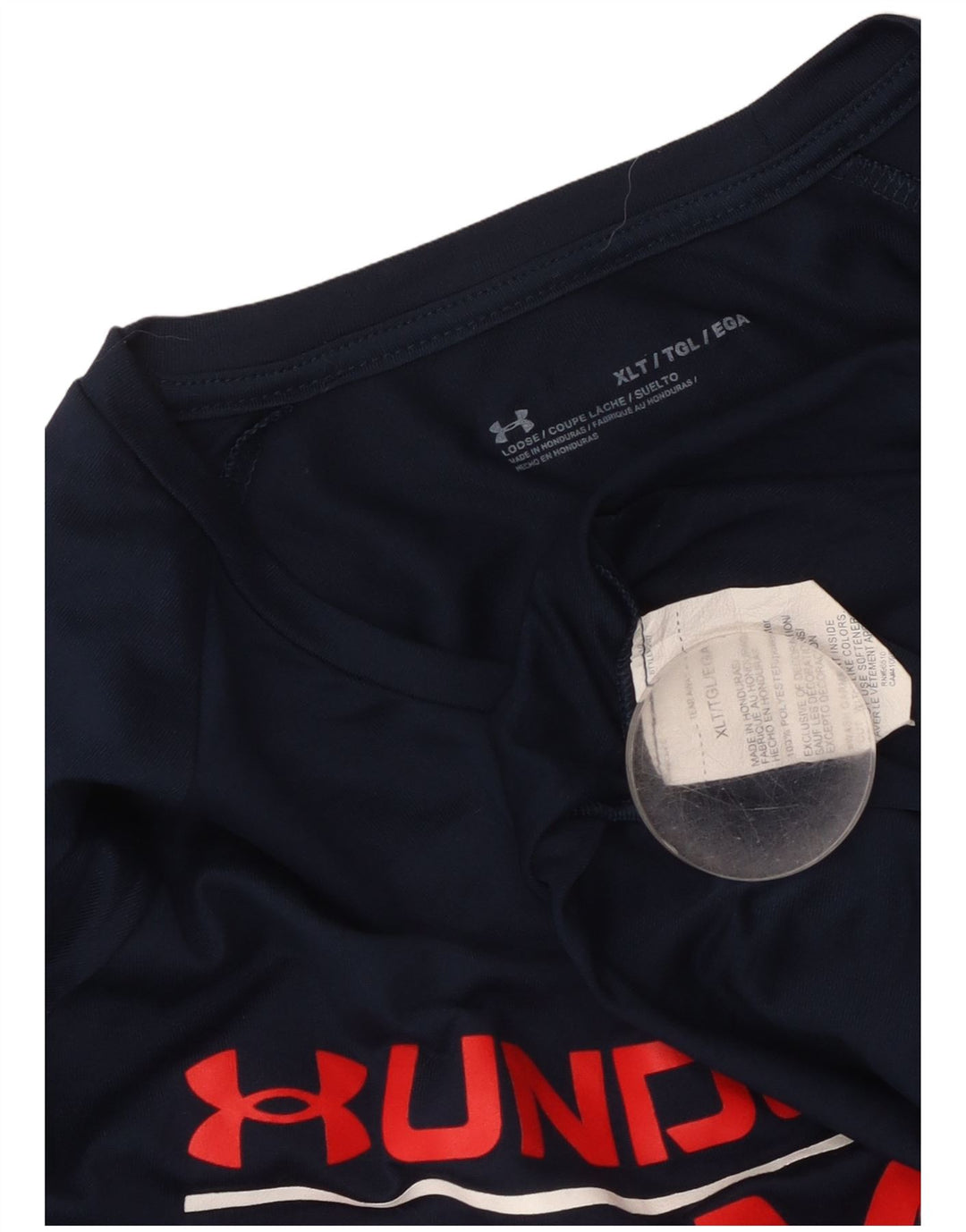 Tricou grafic înalt pentru bărbați UNDER ARMOUR Top XL poliester bleumarin