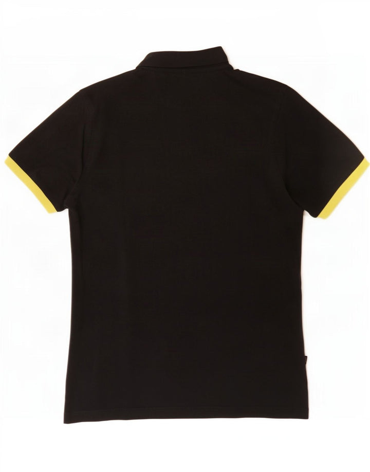 Tricou polo Puma BVB Dortmund pentru bărbați, mediu negru