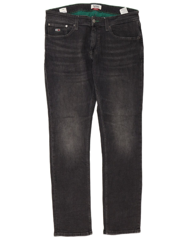 Blugi pentru bărbați Tommy Hilfiger Scanton Slim W33 L32 bumbac gri