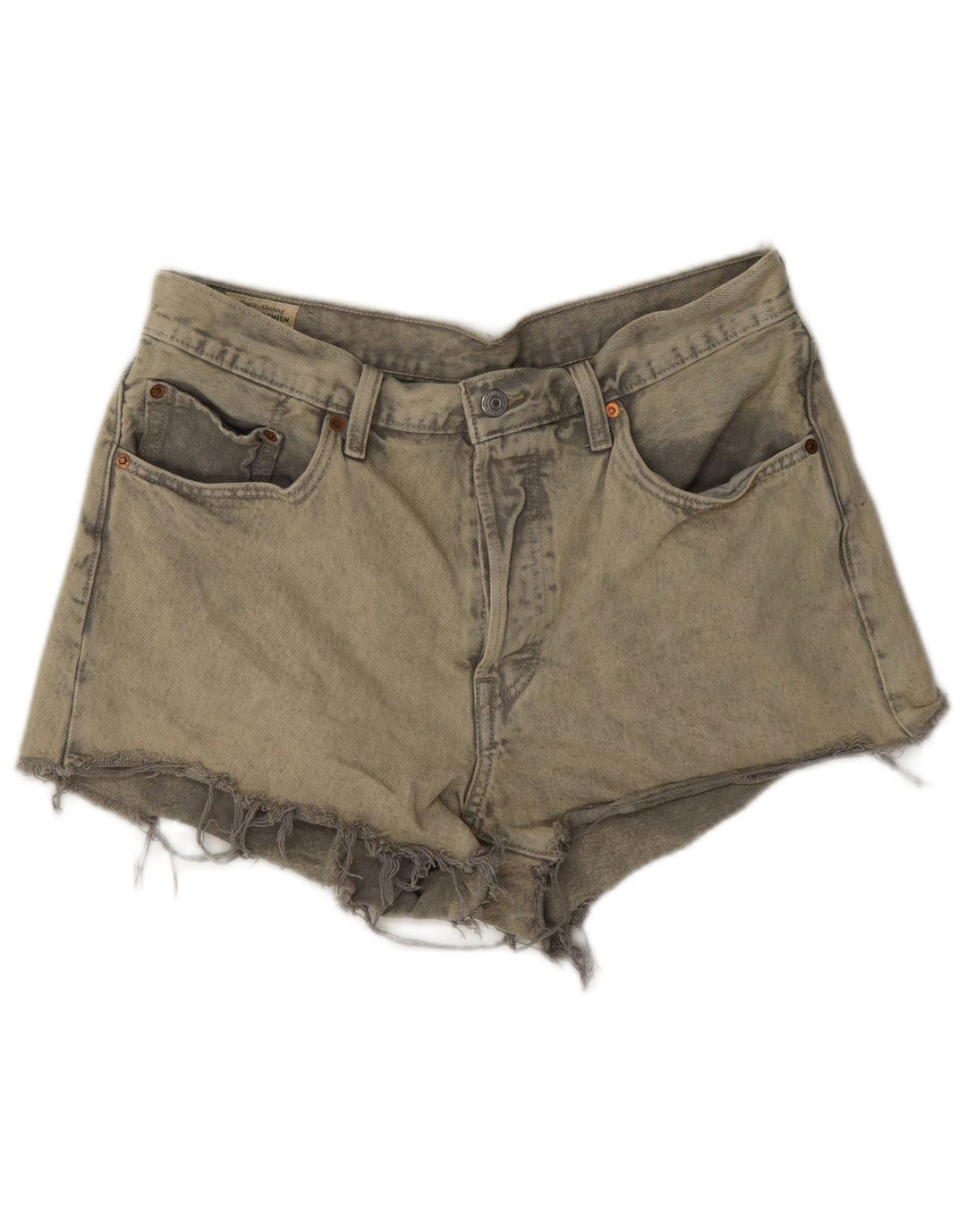 Pantaloni scurți Levi's 501 Denim W30 Gri mediu