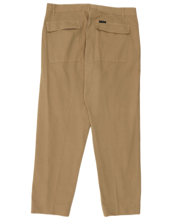North Sails Pantaloni chino drepți pentru femei IT 54 2XL W38 L30 Bej Bumbac