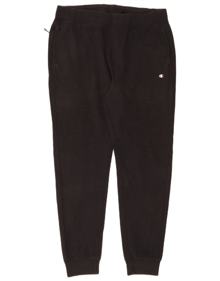 Pantaloni de trening pentru bărbați Champion Pantaloni de jogging mari negri