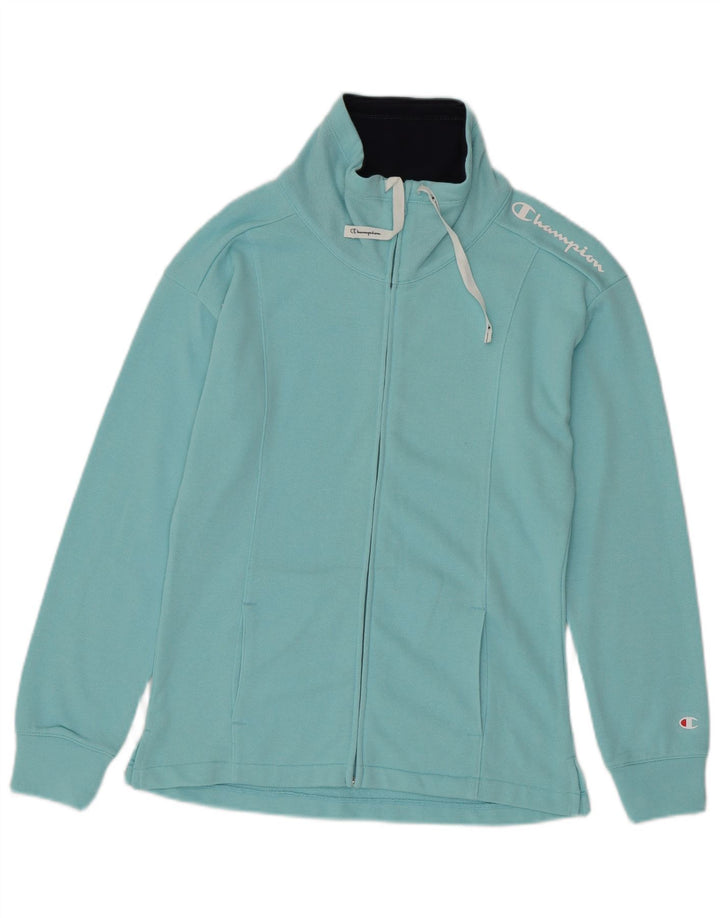 Jachetă de top pentru trening pentru femei Champion UK 16 Large Blue