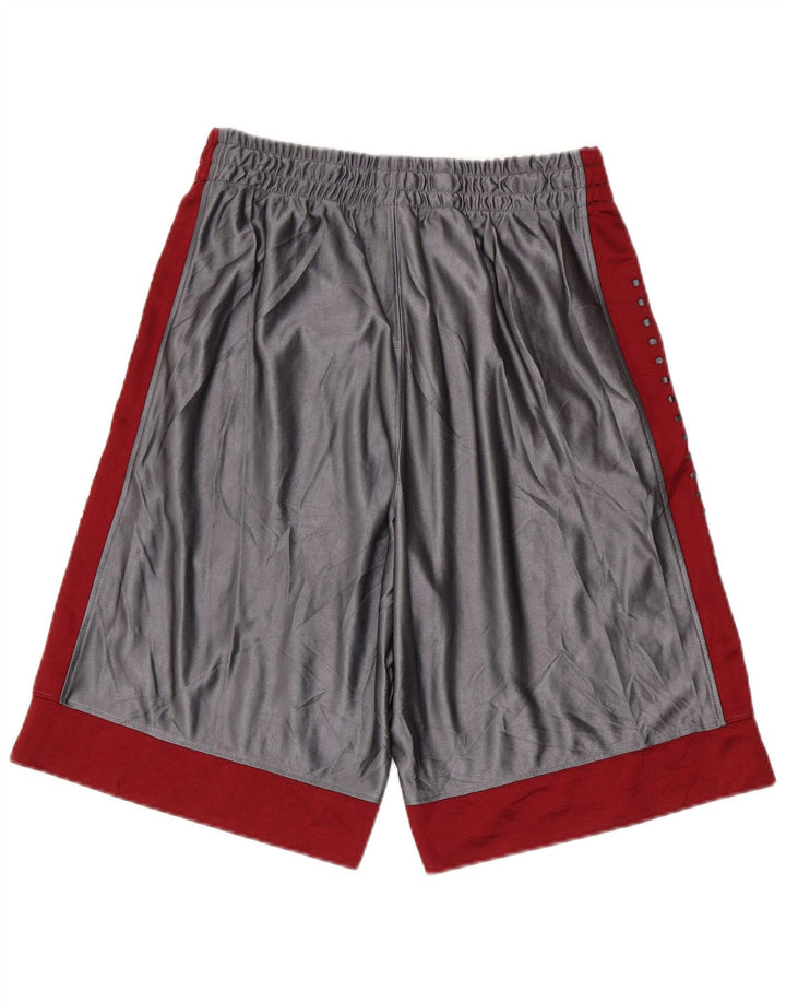 Pantaloni scurți sport pentru bărbați Russell Athletic Arkansas Razorbacks, gri mediu