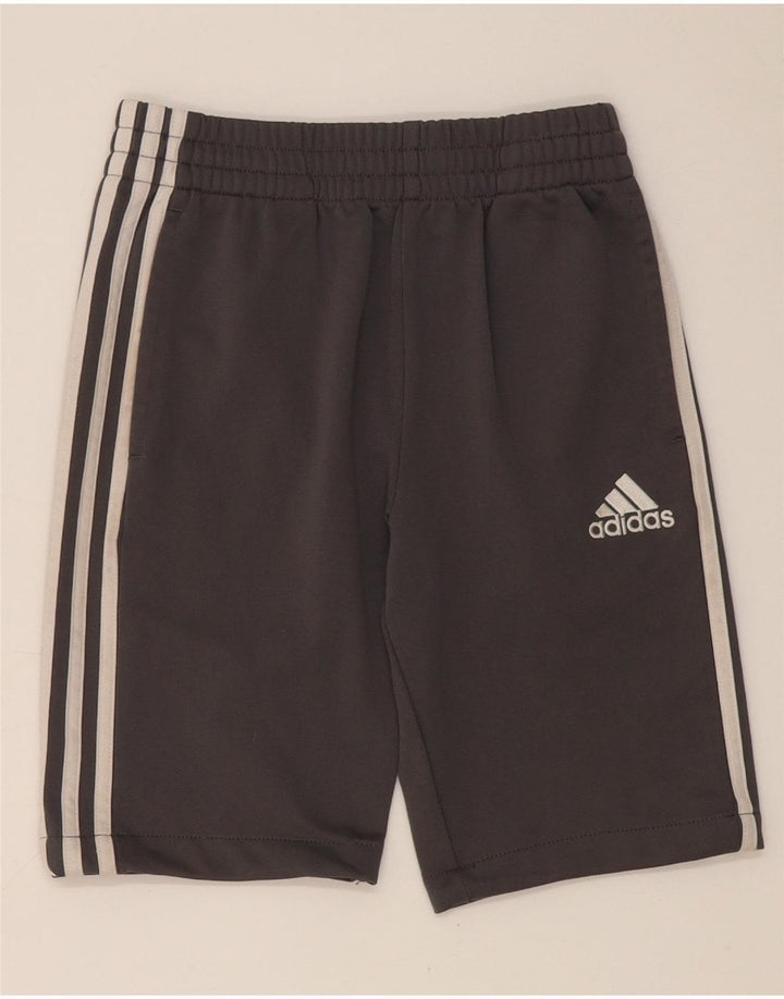 Pantaloni scurți sport pentru băieți Adidas 10-11 ani, gri mediu