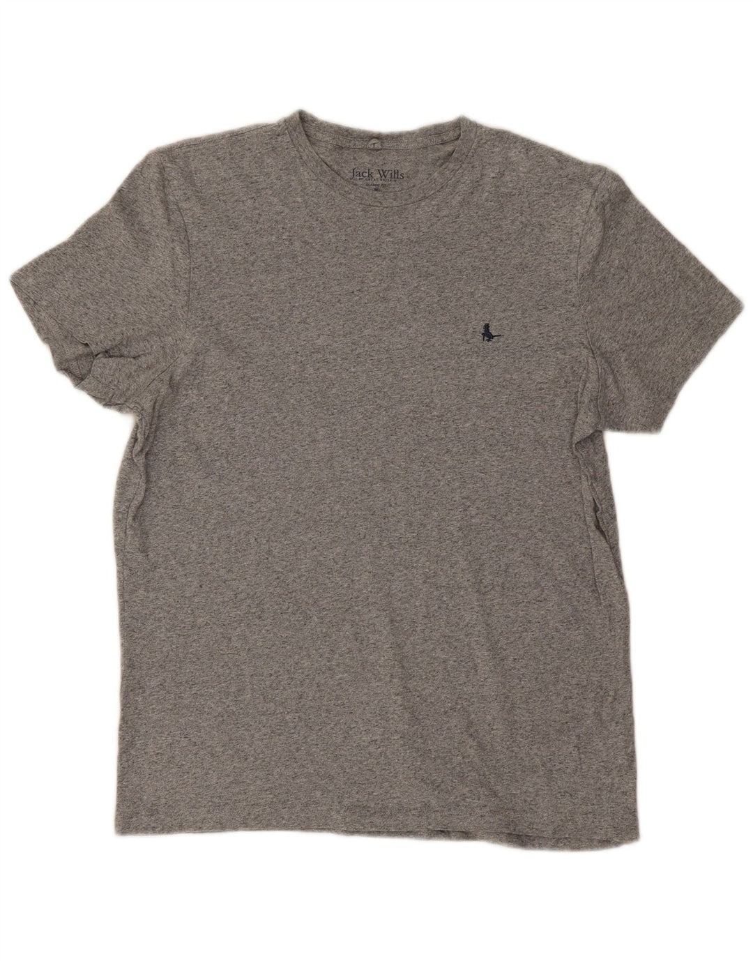Tricou Jack Wills pentru bărbați, cu croiala clasică, top, bumbac, gri mediu