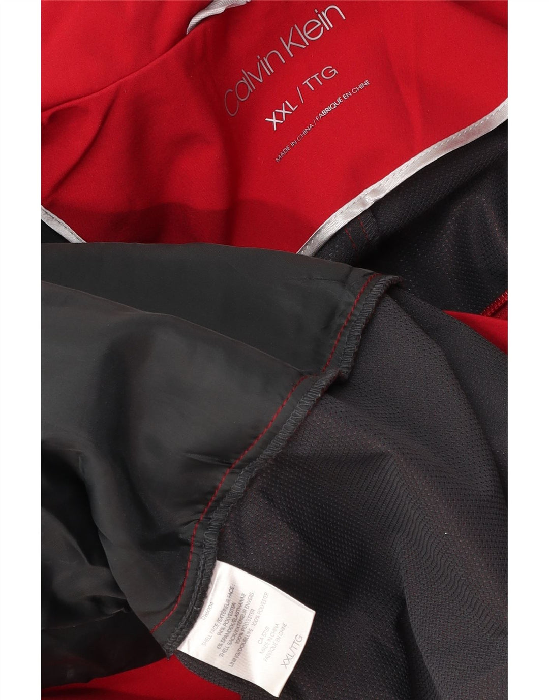 Pelernă de ploaie Calvin Klein pentru femei UK 20 2XL poliester roșu