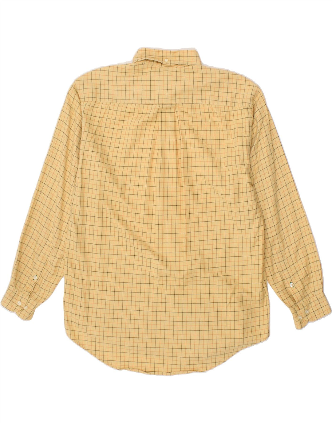 Cămașă pentru bărbați TOMMY HILFIGER Bumbac cu carouri galbene mici