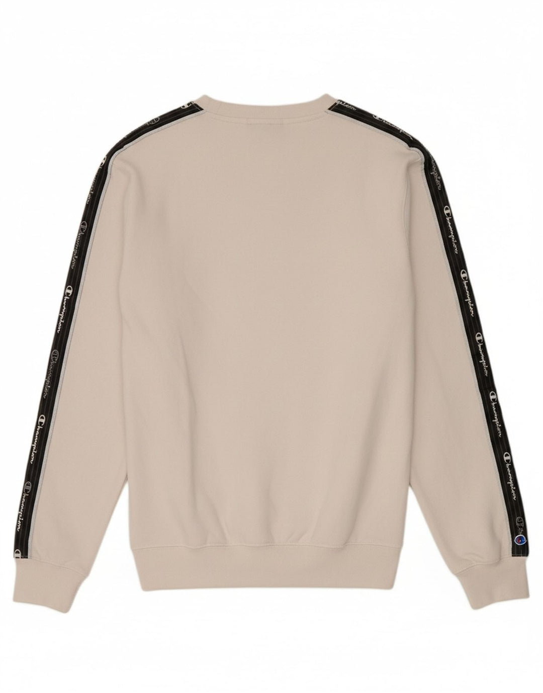 CHAMPION Mens Graphic Sweatshirt Jumper Medium White Colourblock