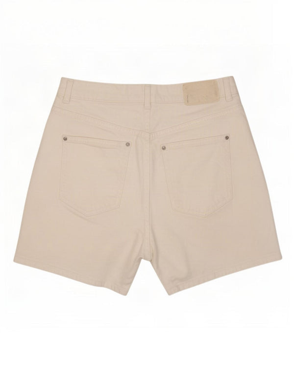 Pantaloni scurți din denim pentru femei Zara EU 40 Medium W30 Alb
