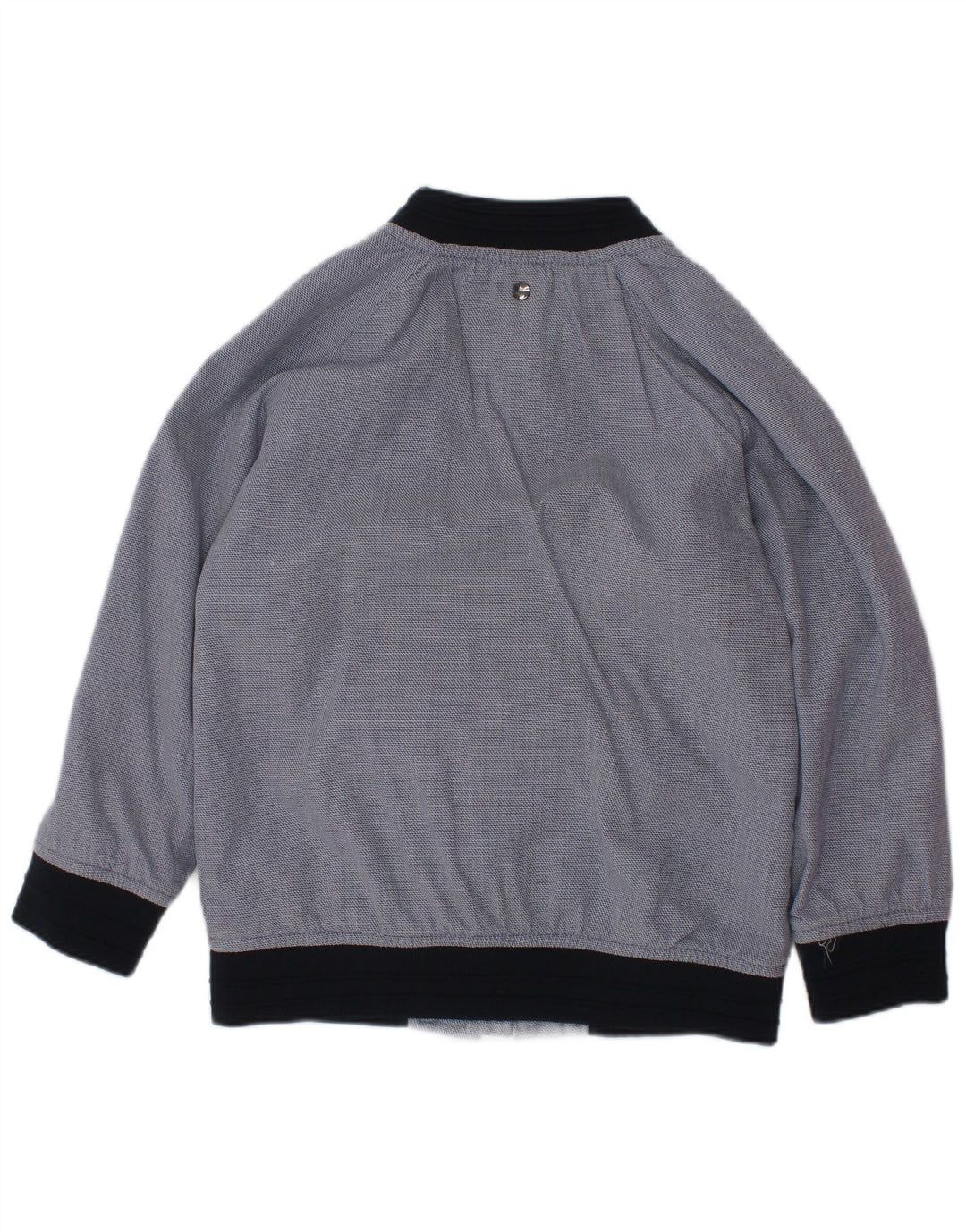 Jachetă bomber pentru băieți TED BAKER 4-5 ani, bumbac colorblock, albastru bleumarin