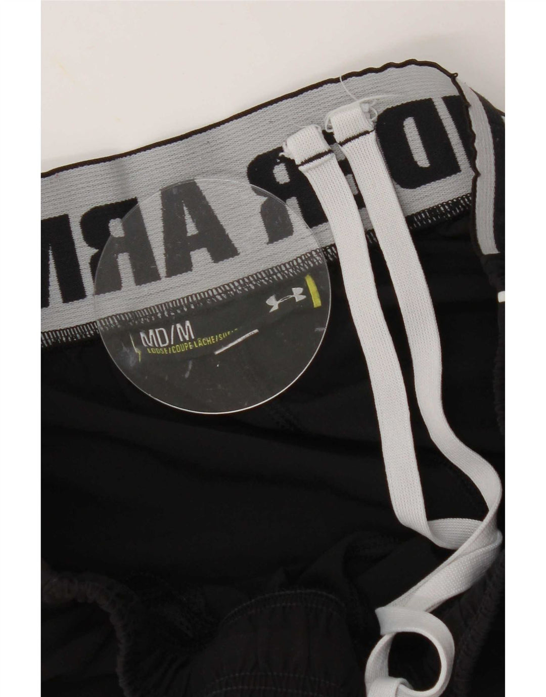 Pantaloni scurți sport grafic Under Armour pentru bărbați, medii, negri