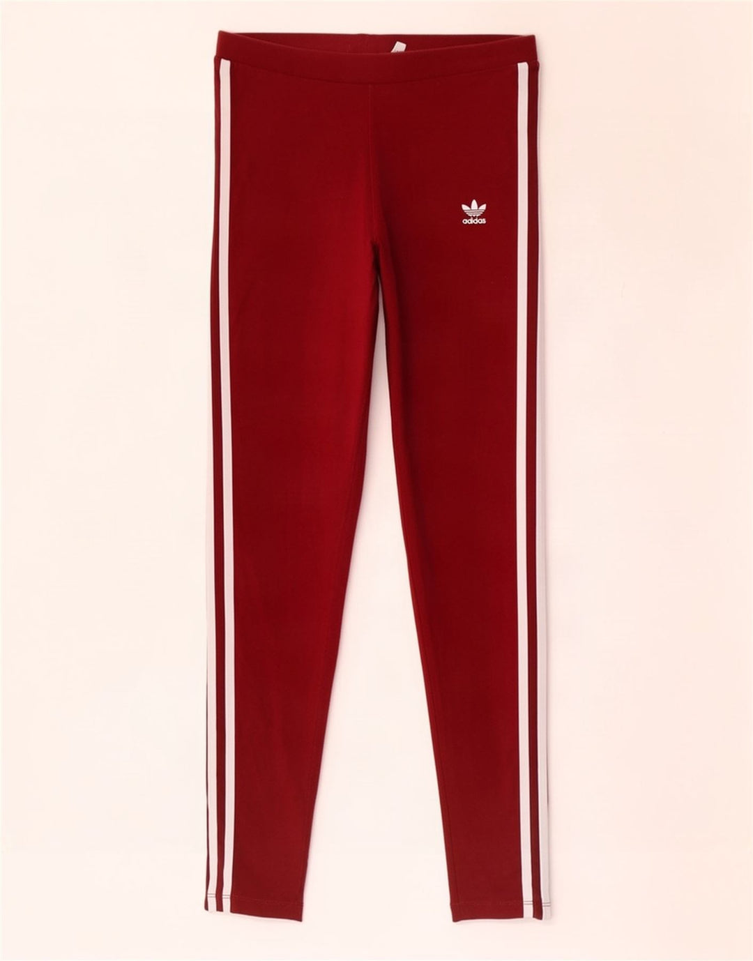 Leggings pentru femei Adidas UK 10, bumbac maro mic