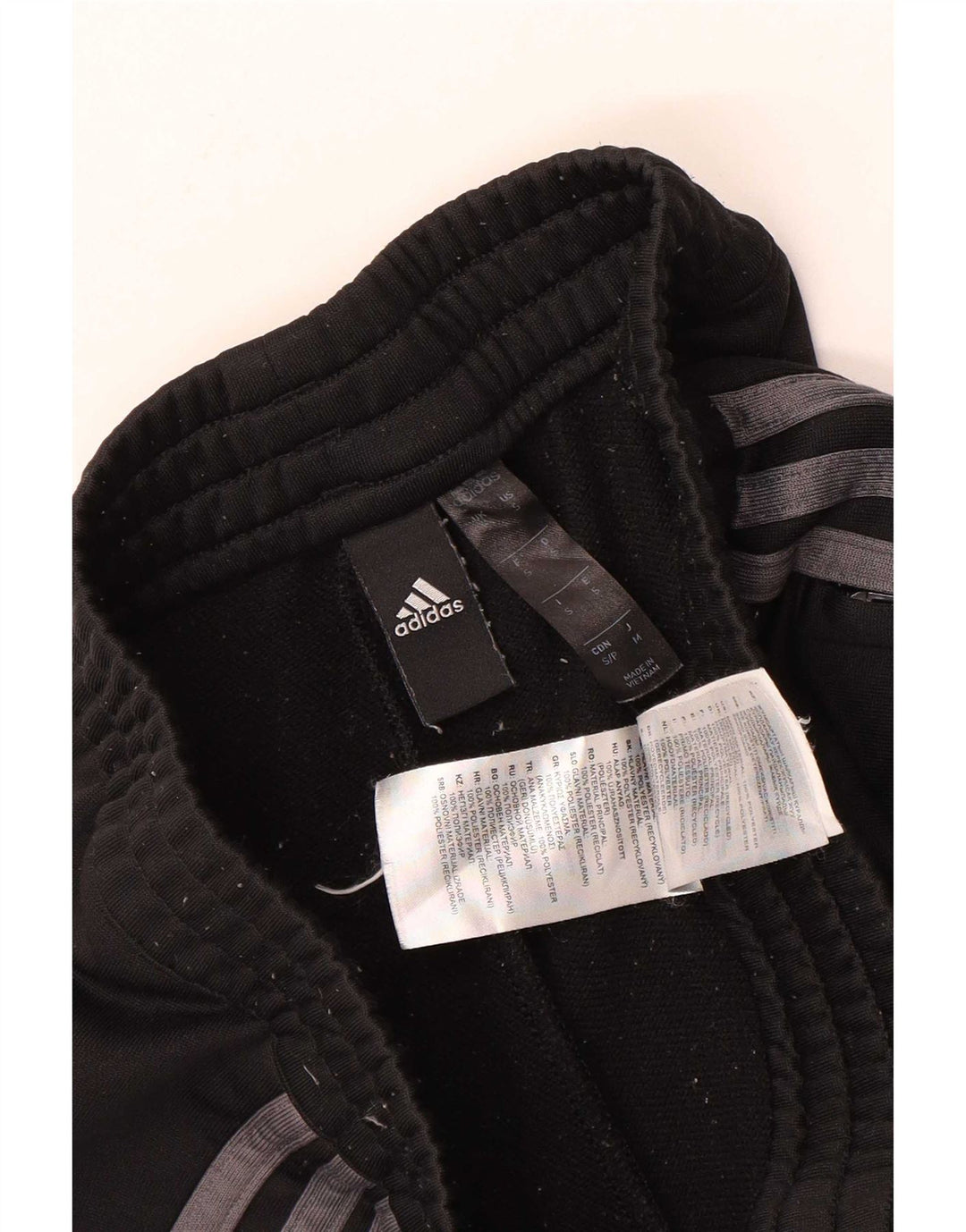 Pantaloni de trening Adidas Aeroready pentru bărbați, poliester negru mic