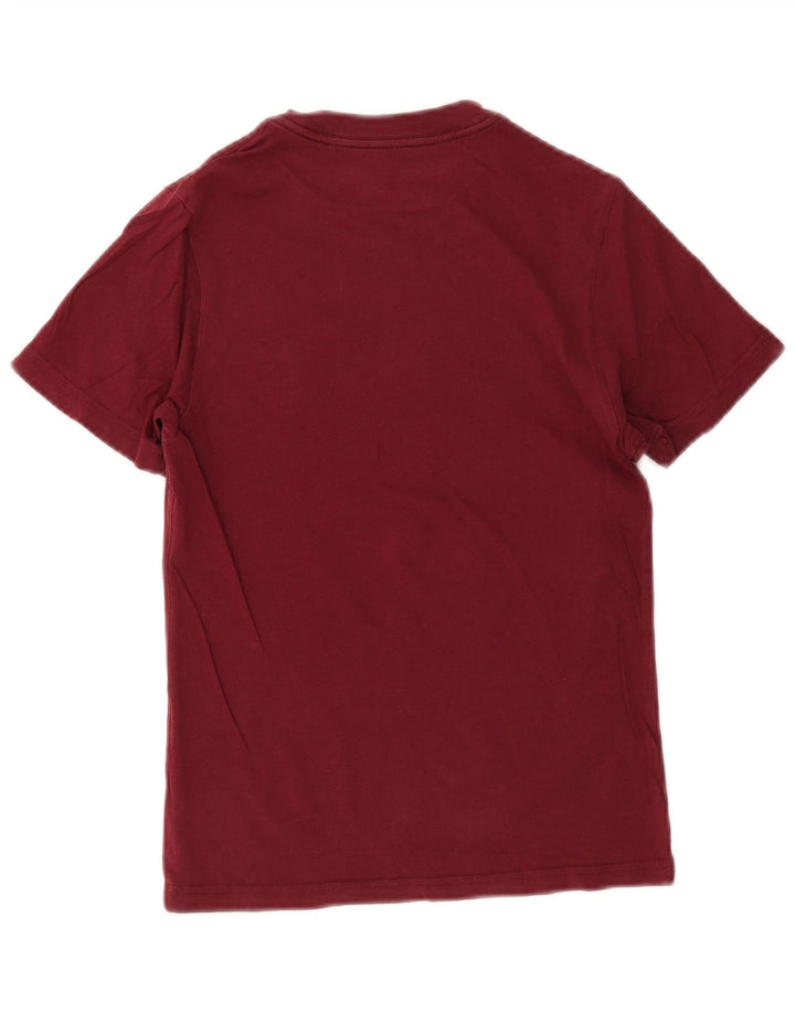 Tricou grafic Vans pentru baieti Top 8-9 ani mic Bordeaux