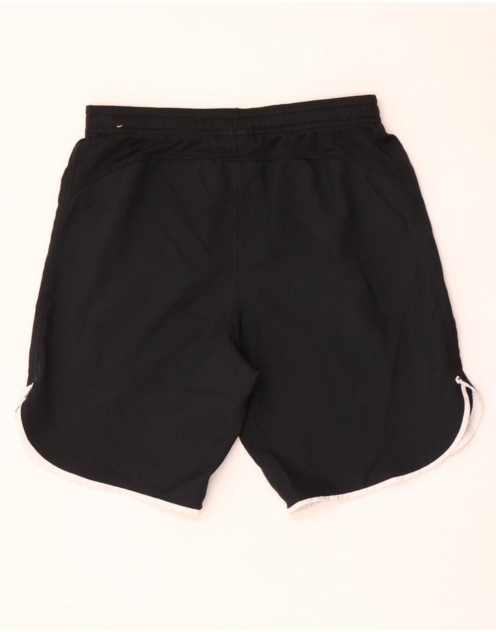 Pantaloni scurți sport Nike Dri Fit pentru băieți 10-11 ani Poliester negru mediu
