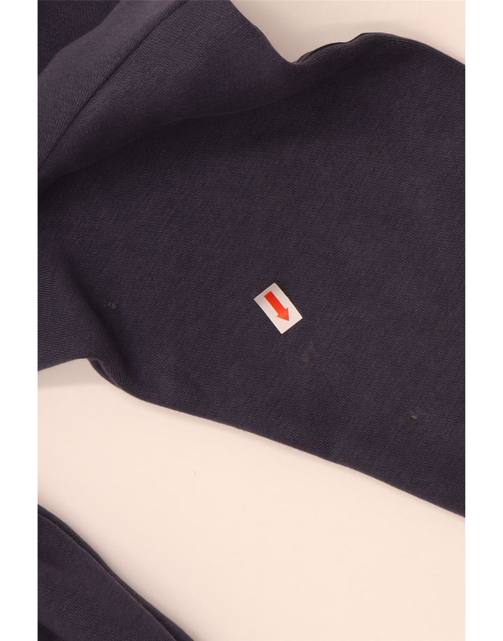 Pulover ADIDAS pentru fete cu grafic 11-12 ani bumbac bleumarin