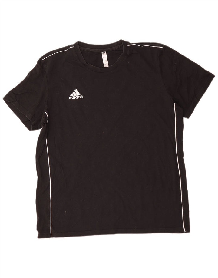 Tricou pentru bărbați Adidas Top mare, negru, bumbac
