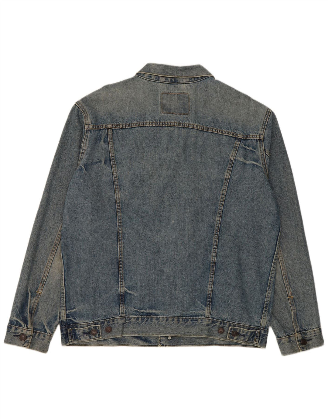 Jachetă de blugi pentru bărbați Levi's UK 42 XL Bumbac albastru
