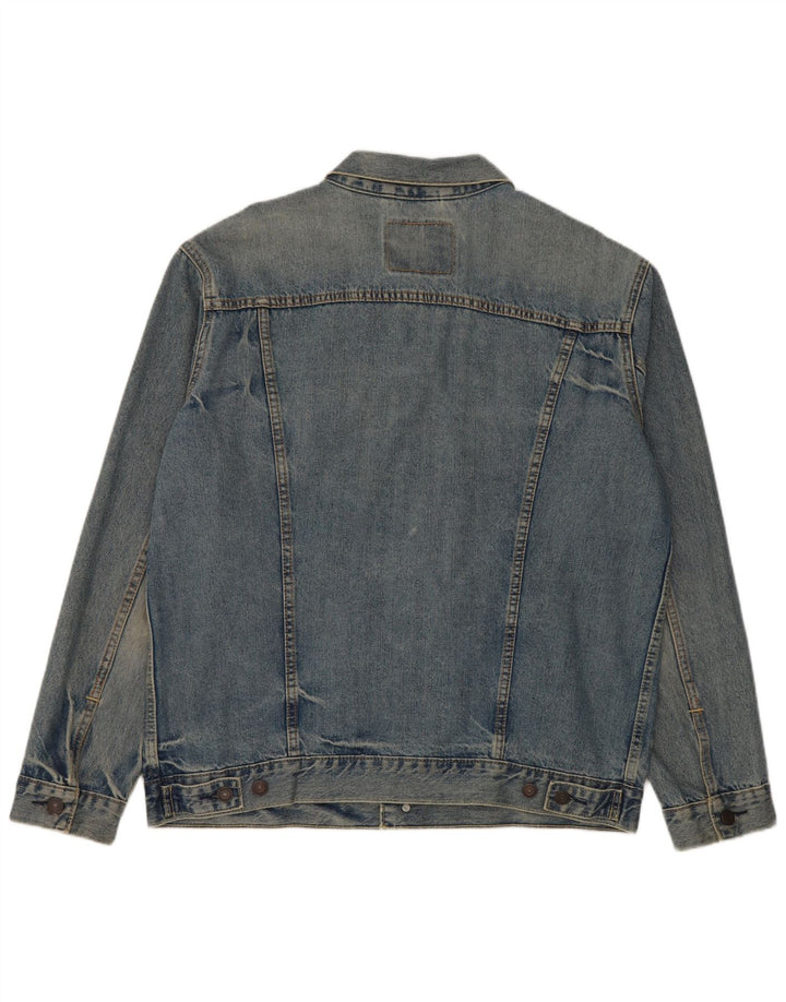 Jachetă de blugi pentru bărbați Levi's UK 42 XL Bumbac albastru