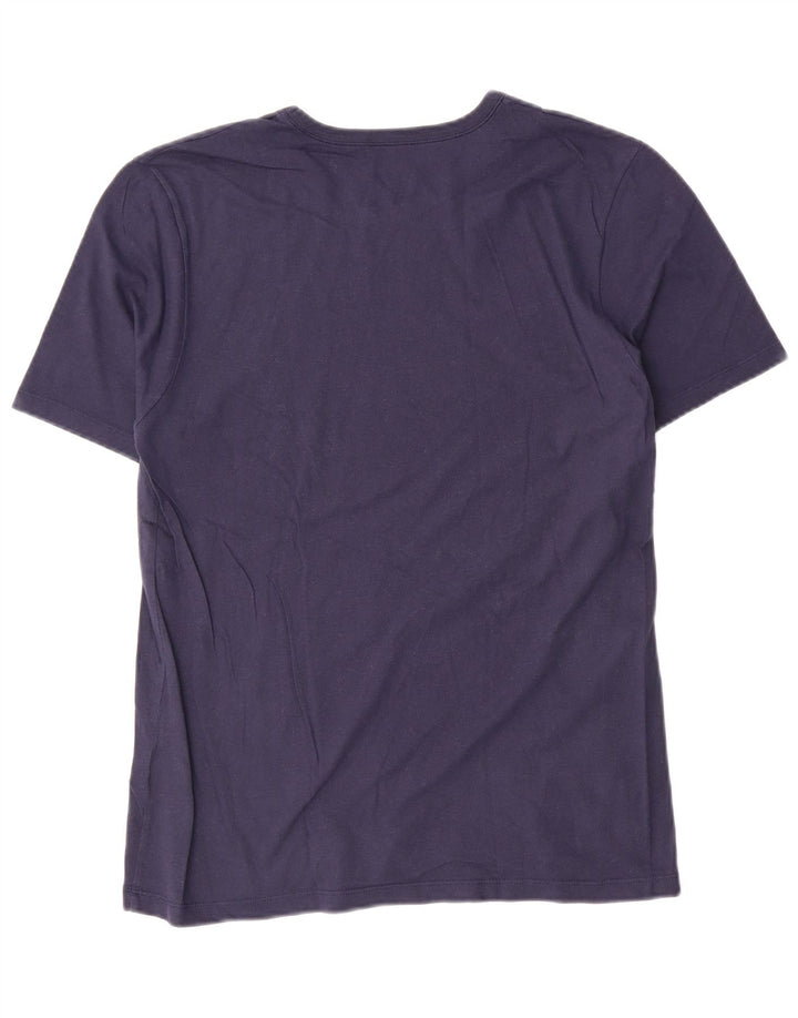 Tricou pentru bărbați Hugo Boss Top mediu din bumbac bleumarin