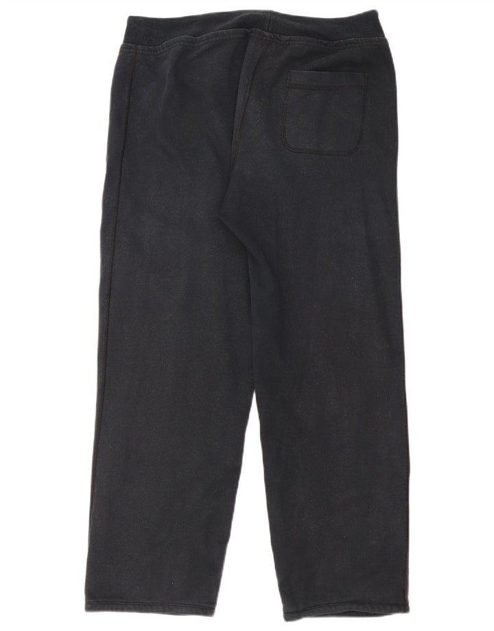 Pantaloni de trening Champion Heritage Classics pentru femei, bumbac mediu negru