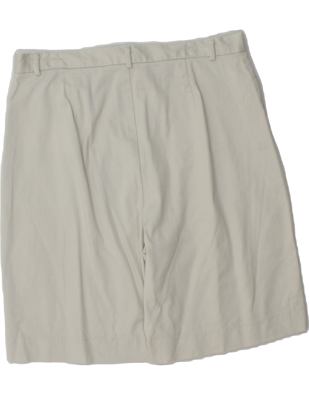 DOCKERS Womens Stain Defender Casual Shorts US 12 Large W32  White Vintage Dockers and Second-Hand Dockers from Messina Hembry 