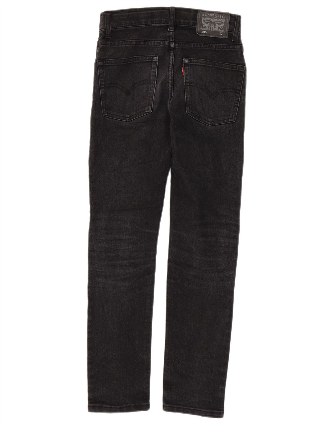 Jeans skinny LEVI'S 510 pentru baieti 9-10 ani W26 L27 bumbac negru