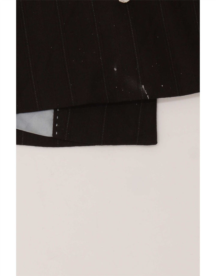 Palton pentru femei Marks & Spencer UK 20 2XL Maro Poliester cu dungi