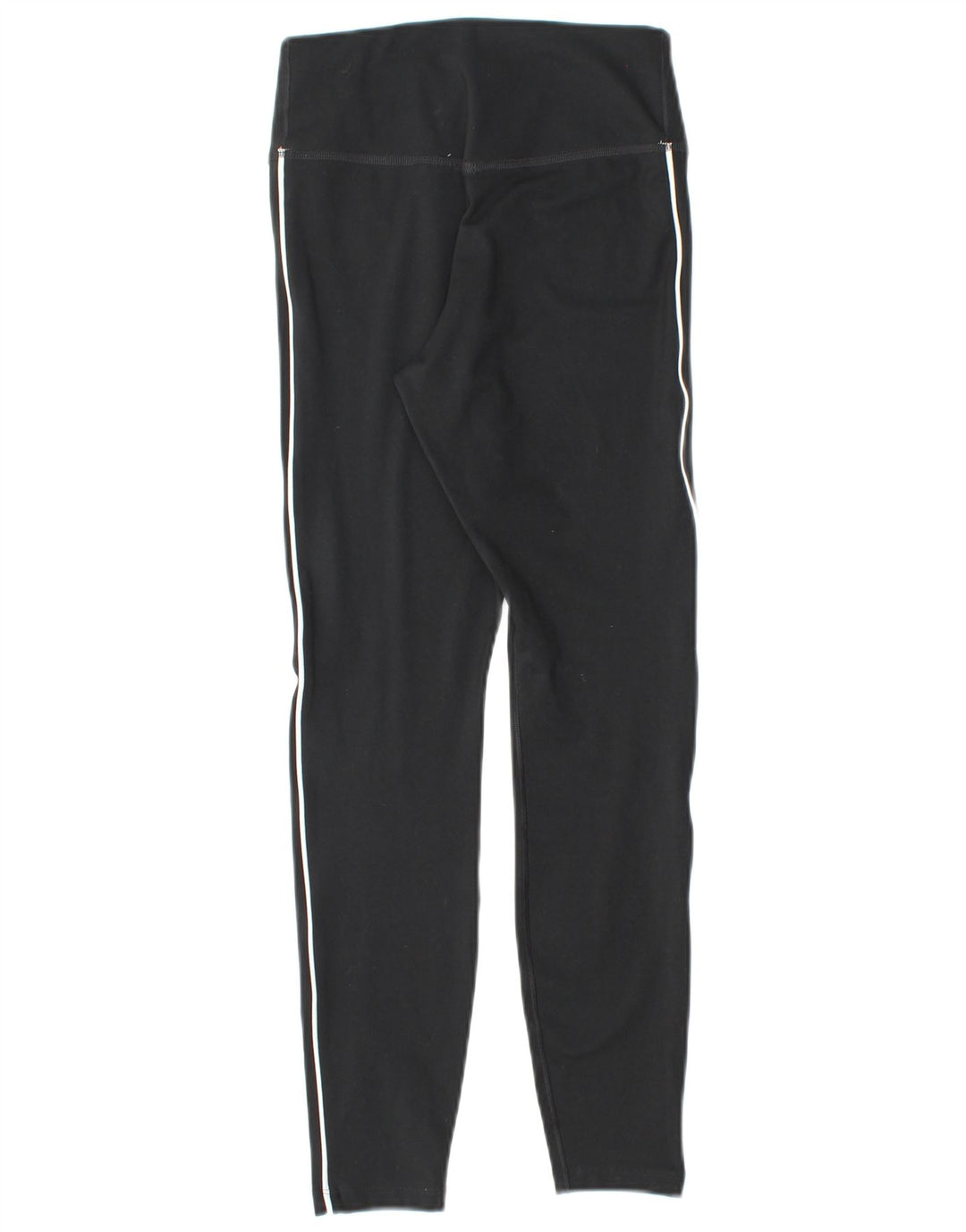 NIKE Womens Dri Fit Graphic Leggings UK 4 XS Black Polyester