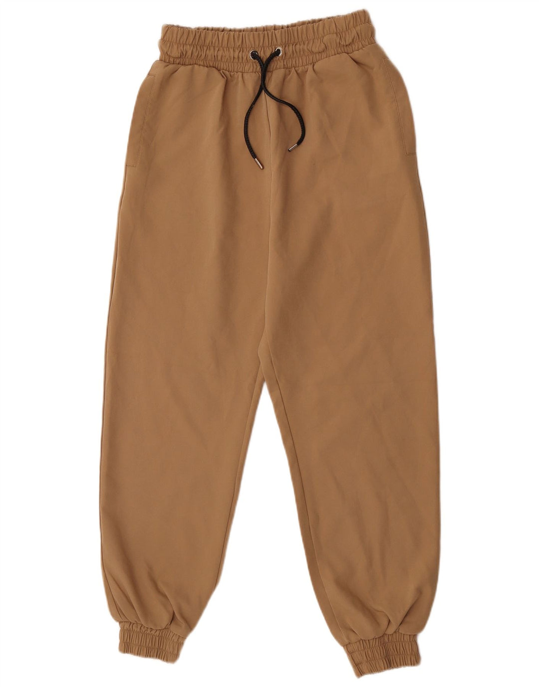 Pantaloni de trening pentru femei Zara Joggeri UK 12 Poliester maro mediu