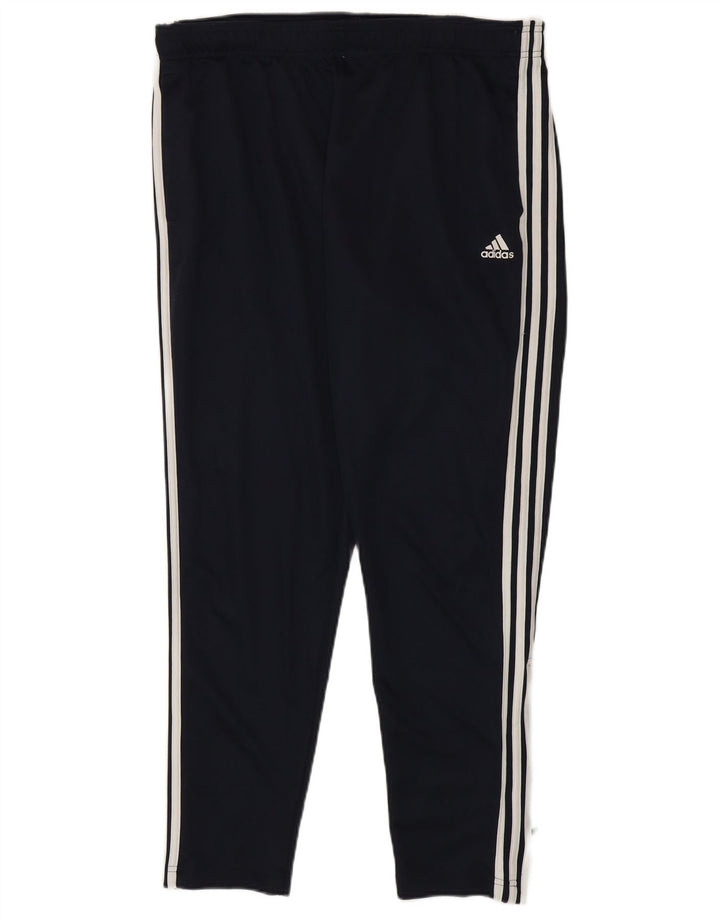 Pantaloni de trening pentru bărbați Adidas XL, poliester bleumarin