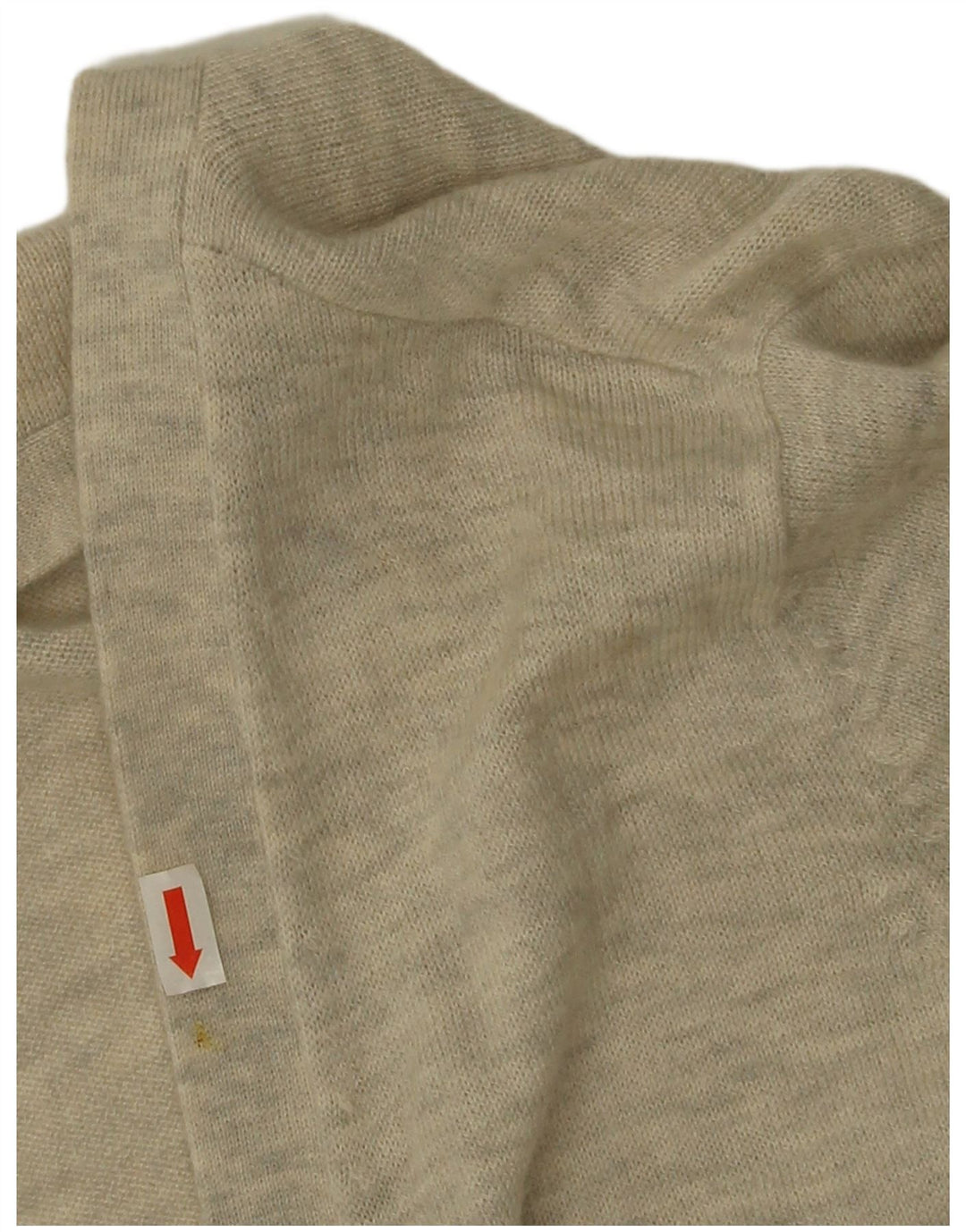 Pulover cardigan deschis pentru femei Fat Face UK 12 Lână gri mediu