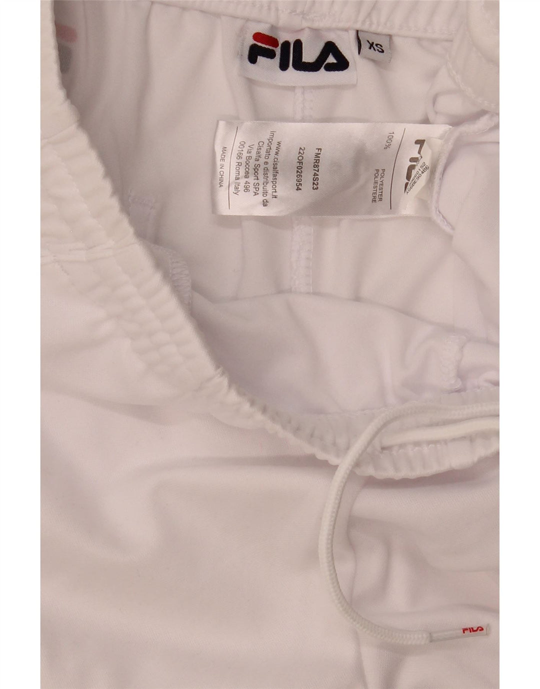 Pantaloni scurți sport pentru bărbați Fila XS, alb, poliester