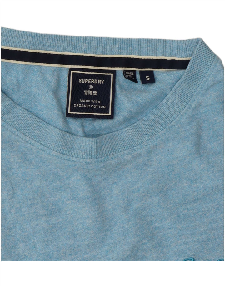 Tricou Superdry pentru bărbați Top mic, albastru, bumbac