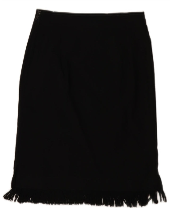 Fusta Midi PIMKIE Femei EU 34 XS W24 Viscoza Neagra