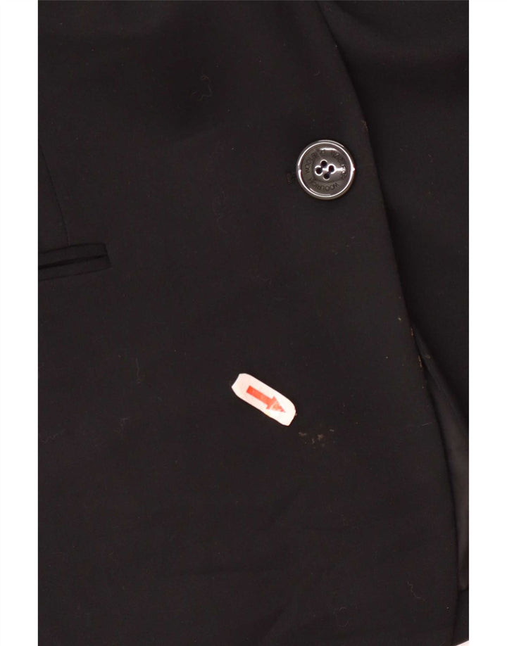 Jachetă blazer pentru femei Sisley cu 2 nasturi UK 12 Medium Black
